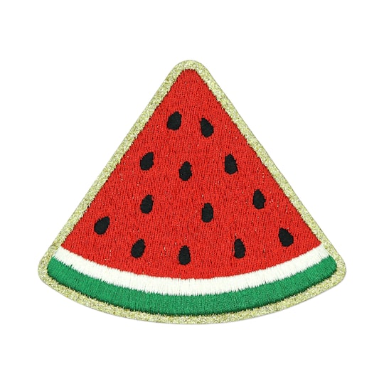 Watermelon Embroidered Iron-On & Adhesive Patch by Make Market®